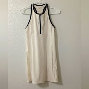 Tory Sport White and Black Mini Dress